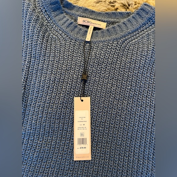 NWOT Light Blue Sweater Perfect for the Holidays or Winter ❄️ - Picture 2 of 7
